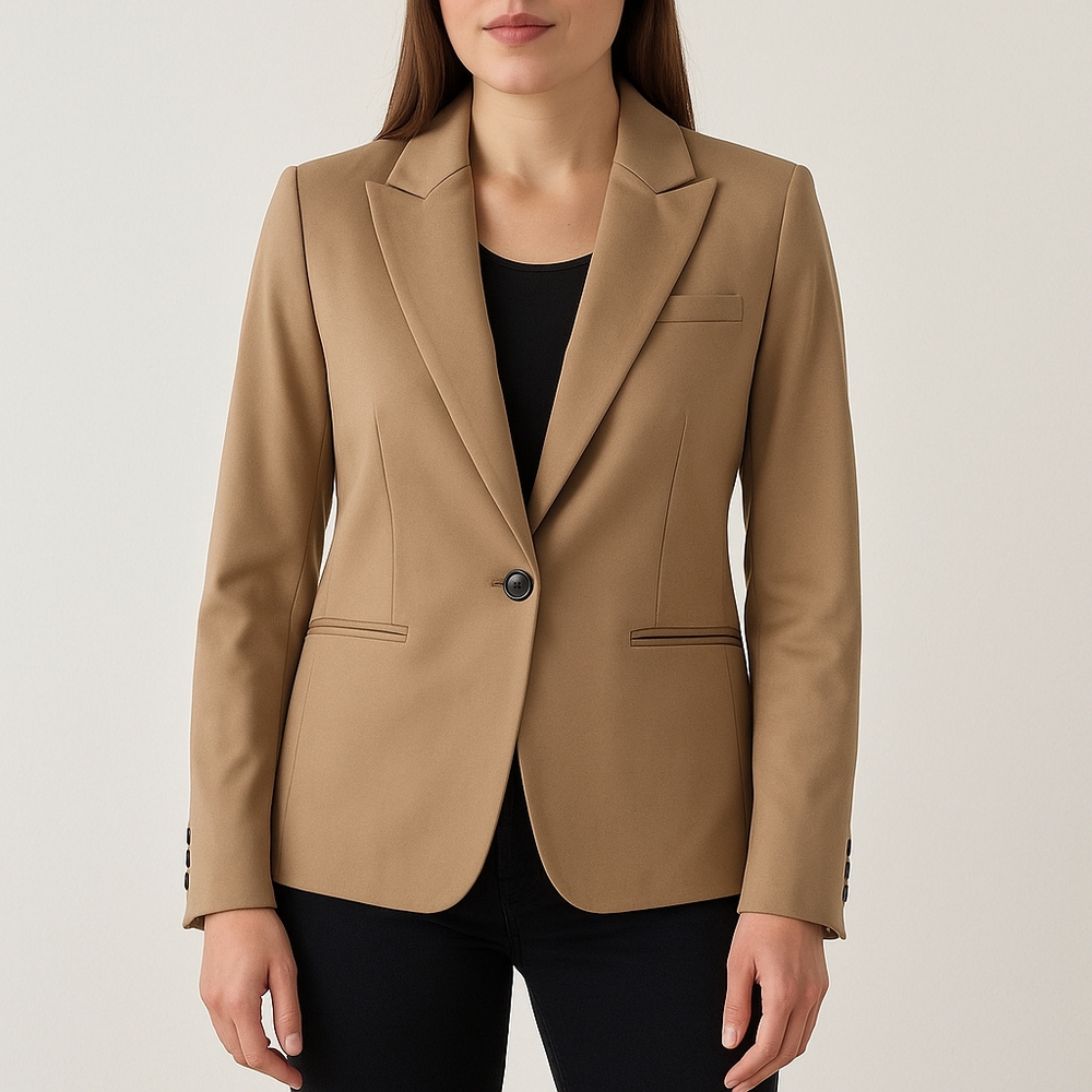 RW&CO Women’s Camel Blazer – Size 10